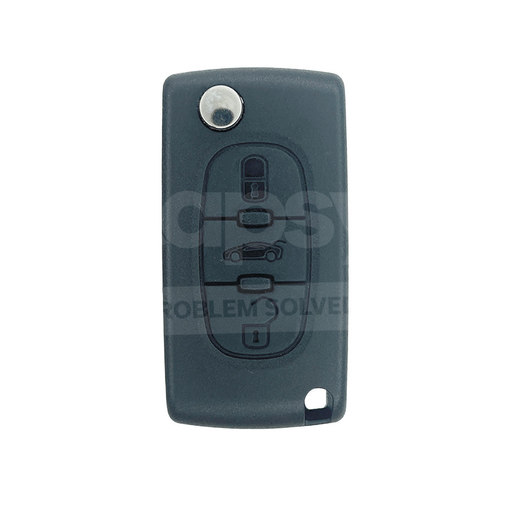 Citroen C5 2008-2013 3 Buttons Flip Remote Key ID46 433MHz