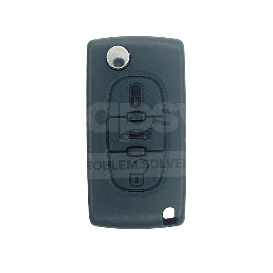 Citroen C5 2008-2013 3 Buttons Flip Remote Key ID46 433MHz