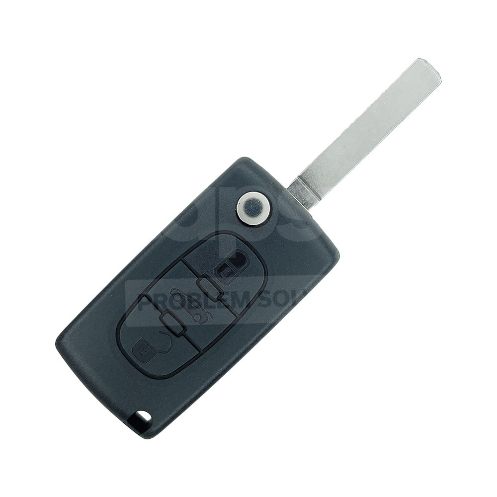 Citroen C5 2008-2013 3 Buttons Flip Remote Key ID46 433MHz