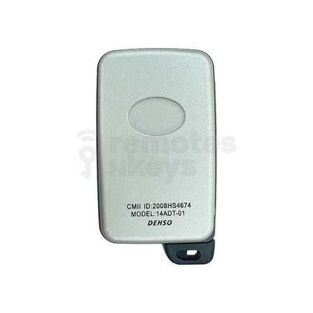 KeyDiy KD Toyota Universal Smart Remote Key 3+1 Buttons With Key Shell TDB03-4 Fits Most Toyota