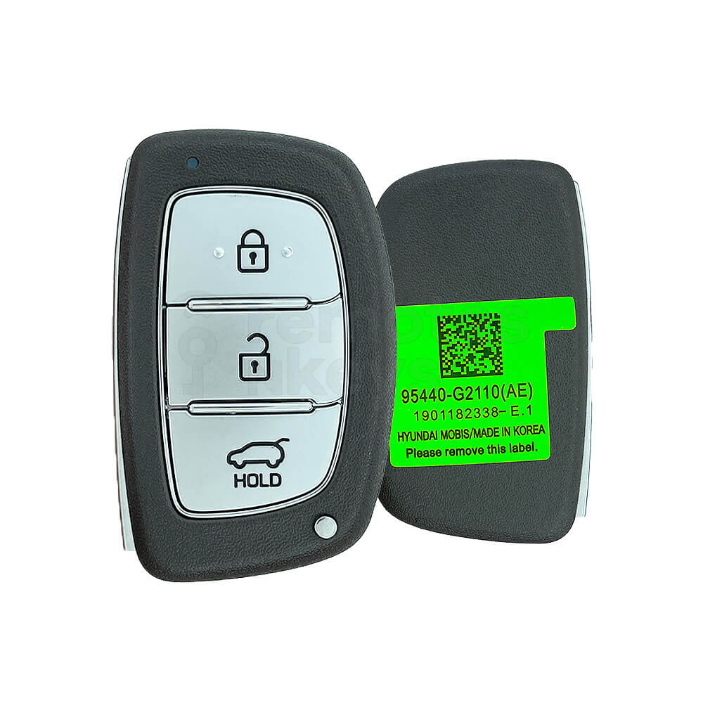 Hyundai Ioniq 2018-2019 Original 3 Buttons Smart Remote Key ID47 433MHz 95440-G2110 FCC ID: TFKB1G0078