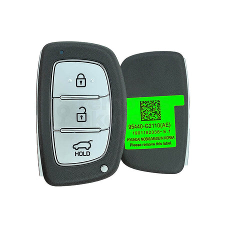 Hyundai Ioniq 2018-2019 Original 3 Buttons Smart Remote Key ID47 433MHz 95440-G2110 FCC ID: TFKB1G0078