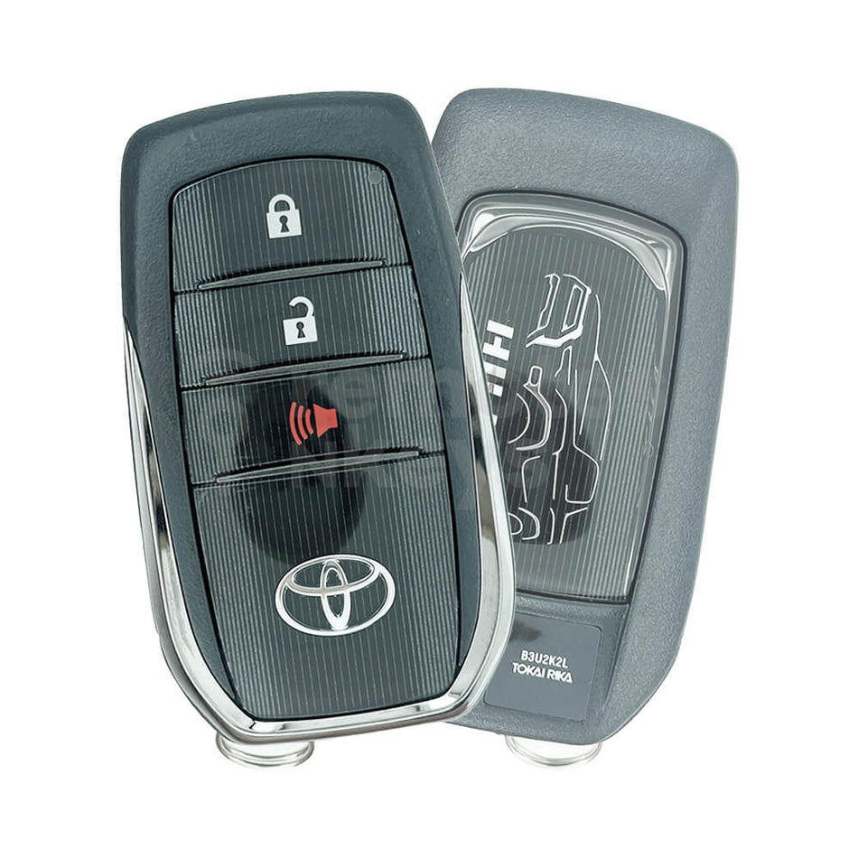 Toyota Hilux 2015-2023 Original 2+1 Buttons Smart Remote Key 314MHz 89904-0K101 FCC ID: B3U2K2P / BM1ET