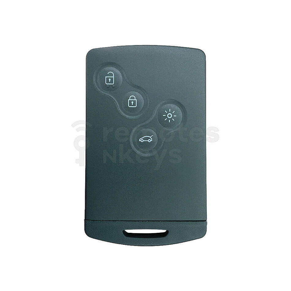 RENAULT Captur/Cilo 2013-2019 4 Buttons Slot Card Style Remote Key 4A 433Mhz 285974100R