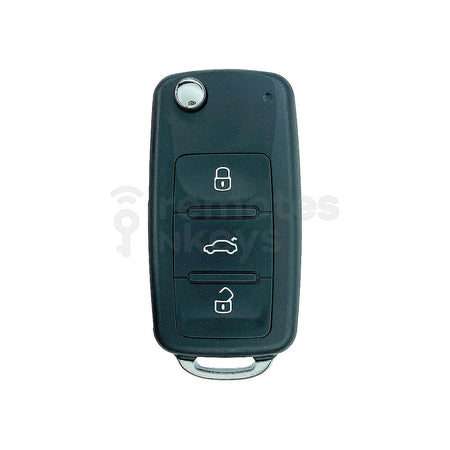 Volkswagen Beetle/Jetta/Caddy/Transporter 3 Buttons Flip Remote Key 48MQB 434MHz 5K0 837 202 BH/ 5K0 837 202 DH