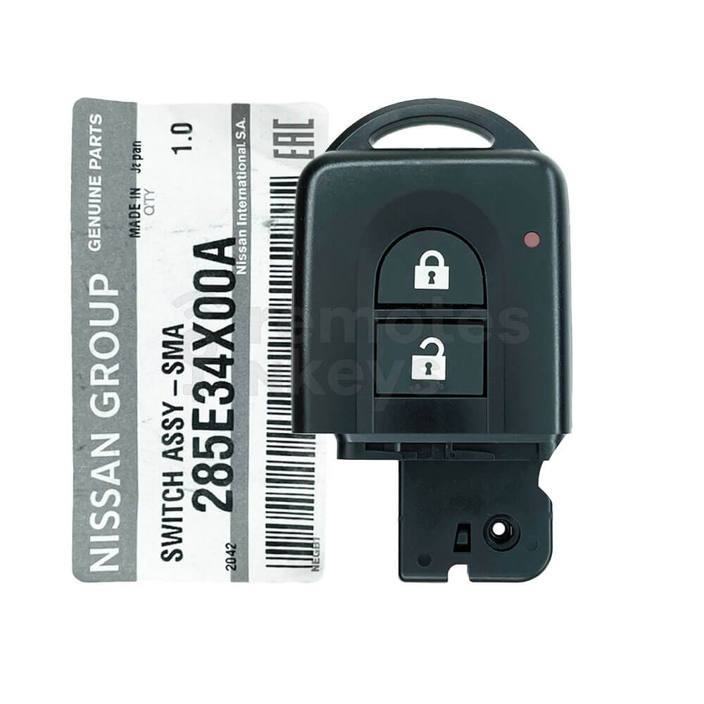 NISSAN Dualis 2007-2013 Genuine 2 Buttons Smart Remote Key 433MHz 285E3-4X00A
