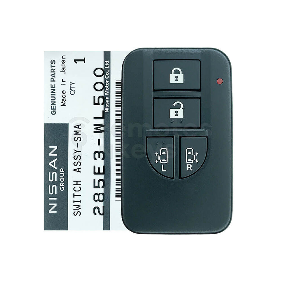NISSAN Elgrand 2002-2006 Genuine 4 Buttons Smart/Prox Remote Key 312MHz 285E3-WL500
