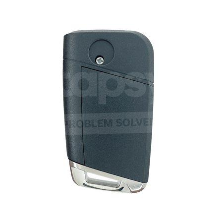 Volkswagen VW MQB 2015 Flip Remote Key Shell 3 Buttons HU162T Chrome
