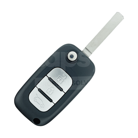 Renualt Fluence 2010-2014 3 Buttons Flip Remote Key ID46 433MHz FSK