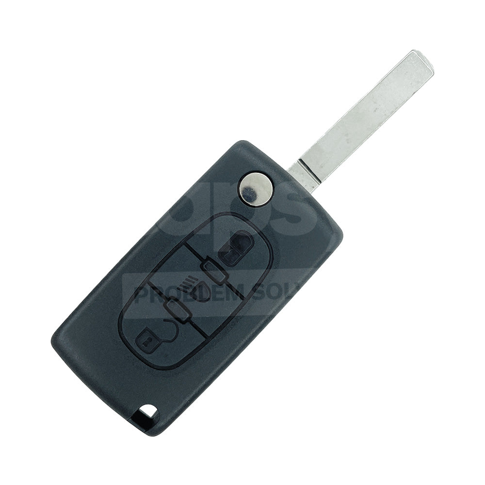 Citroen C4/C5 2007-2010 3 Buttons Flip Remote Key ID46 434MHz