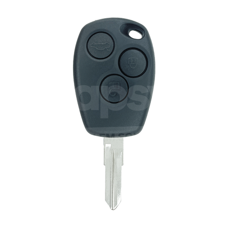 Renault 3 Buttons Remote Key 4A 433MHz With VAC102 Blade