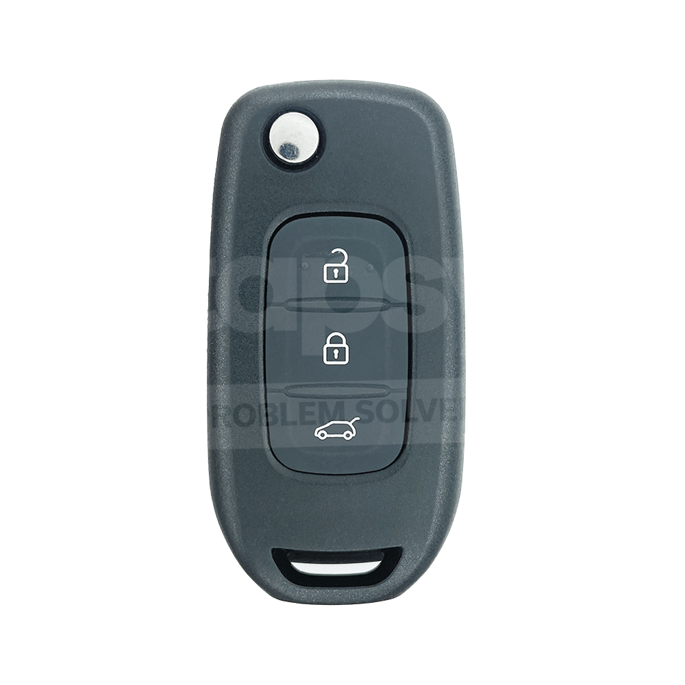 Renault Captur/Megane 2013-2017 3 Buttons Flip Remote Key 4A 433MHz VA2 Blade
