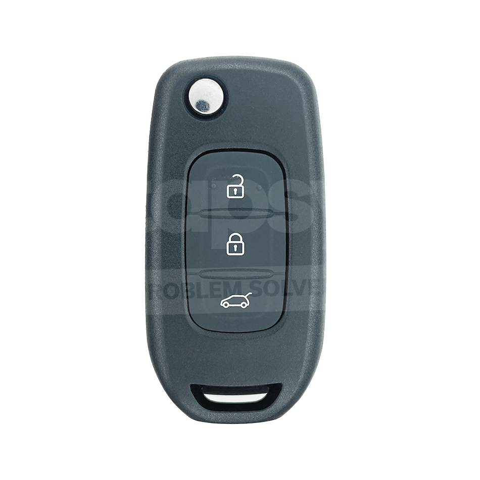 Renault Captur/Megane 2013-2017 3 Buttons Flip Remote Key 4A 433MHz VA2 Blade