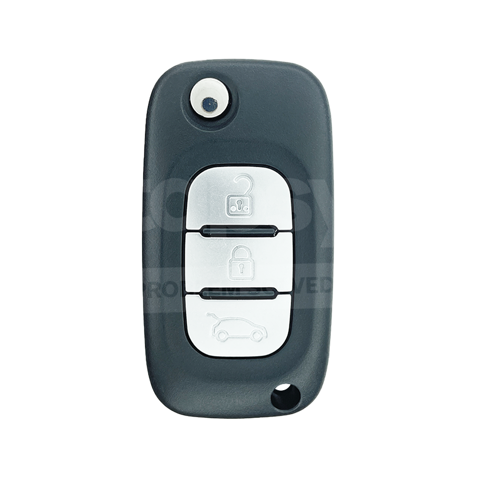 Renault Twingo/Master 2010-205 3 Buttons Flip Remote Key ID46 433MHz VA2 Blade