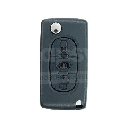 Citroen Berlingo 2009-2016 3 Buttons Flip Remote Key ID46 433MHz