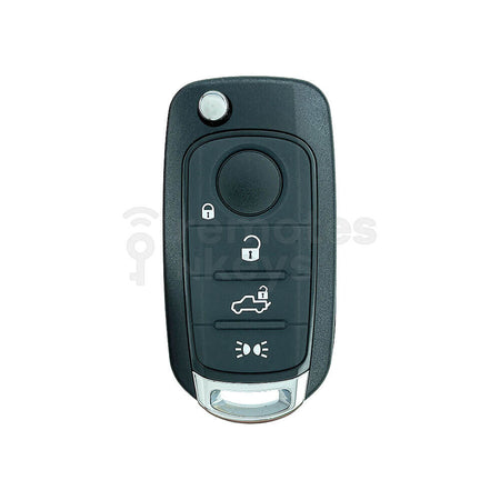 Fiat 500X/Egea 2016-2018 4 Buttons Flip Remote Key ID48 MQB 433MHz