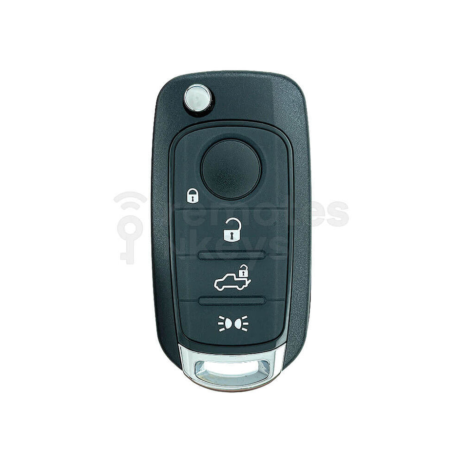 Fiat 500X/Egea 2016-2018 4 Buttons Flip Remote Key ID48 MQB 433MHz