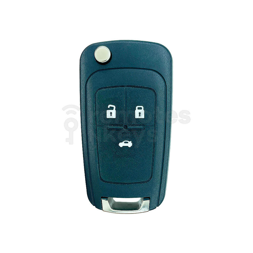 Commodore Key Control HOLDEN Cruze/Commodore 2009-2017 3 Buttons Flip Remote Key ID46 433MHz ...