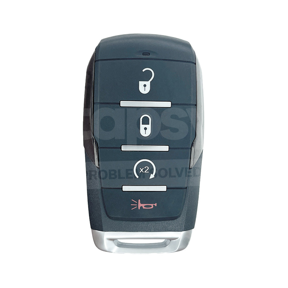 Dodge Ram 2018 3+1 Buttons Smart Remote Key Shell/Case With Remote Start Button