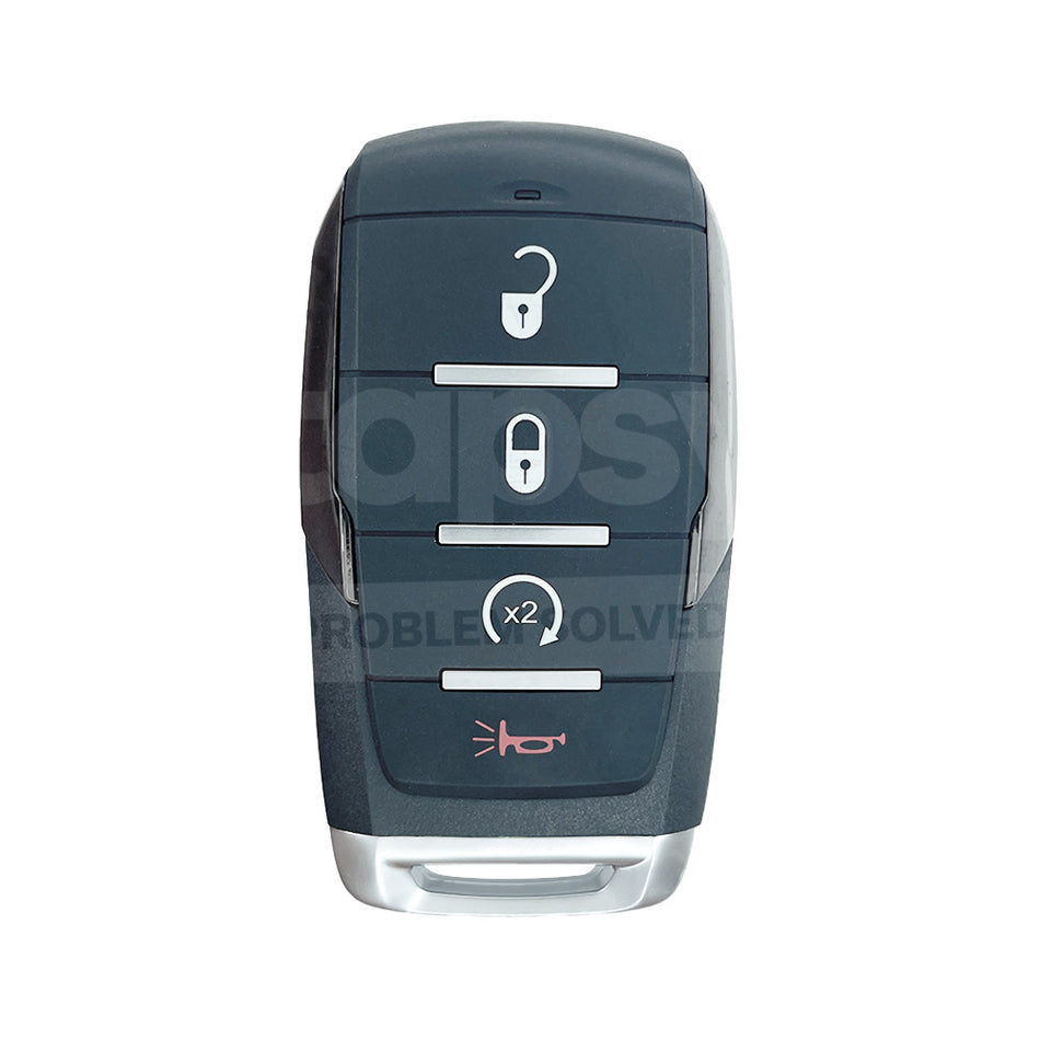 Dodge Ram 2018 3+1 Buttons Smart Remote Key Shell/Case With Remote Start Button