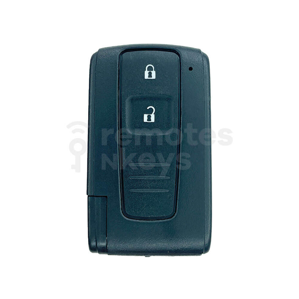 Toyota Prius 2 Buttons Smart/Slot Remote Key Shell TOY43 Emergency Blade