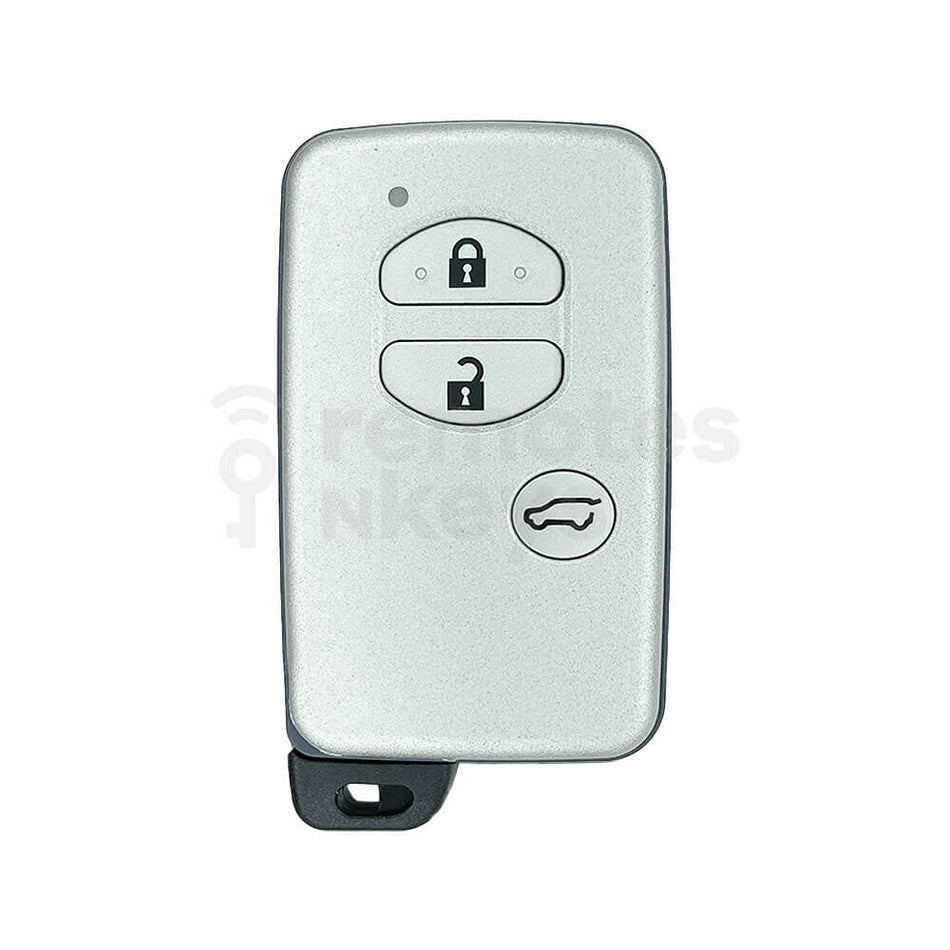 Toyota Prado/Kluger 3 Buttons Smart Remote Key Shell SUV Type KEYDIY TDB Compatible
