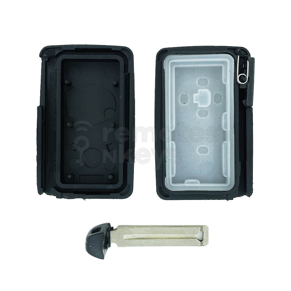Toyota Tarago/Alphard 5 Buttons Smart Remote Key Shell/Case With Blade