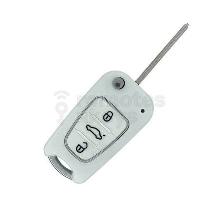 Hyundai i30 2007 - 2012 3 Buttons Remote Key Shell/Case TOY48 - White