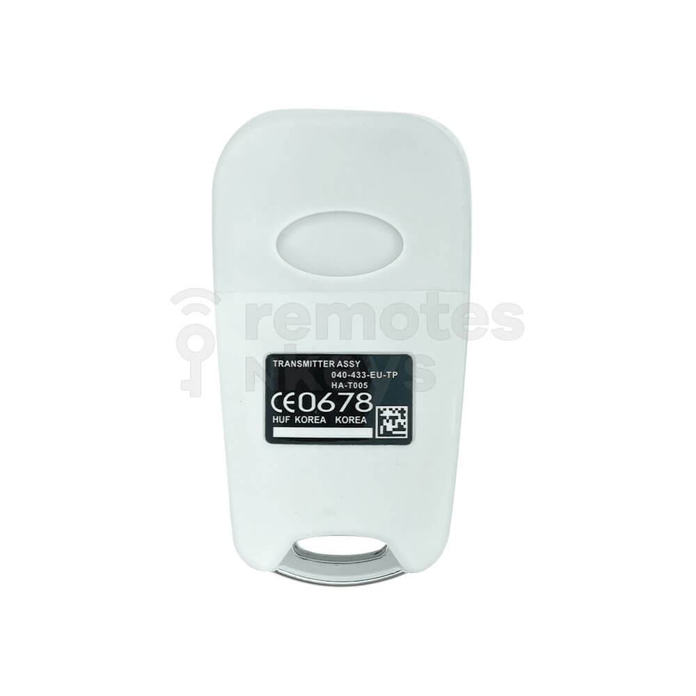Hyundai i30 2007 - 2012 3 Buttons Remote Key Shell/Case TOY48 - White