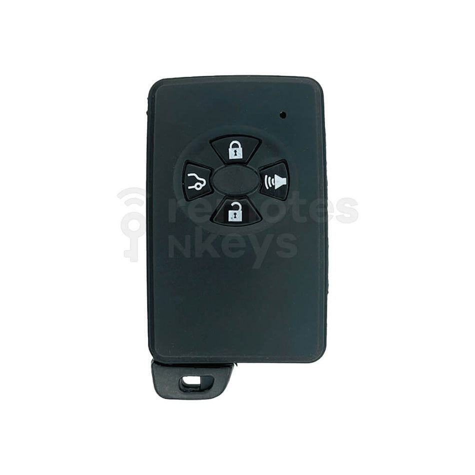 Toyota Tarago/Alphard 4 Buttons Smart Remote Key Shell/Case With Blade