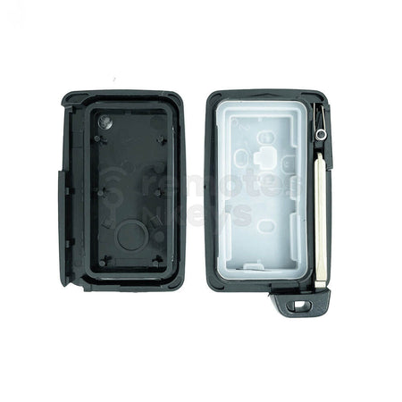 Toyota Tarago/Alphard 4 Buttons Smart Remote Key Shell/Case With Blade (Square Buttons)