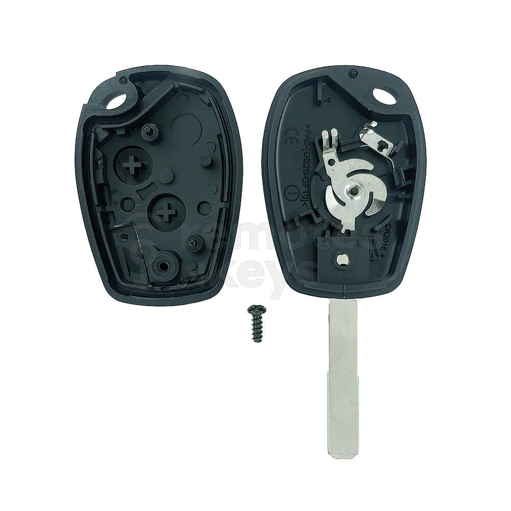 Renault 2 Buttons Remote Key Shell/Case VA2/VA6