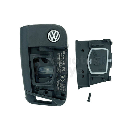 Volkswagen Original MQB Golf/Polo 3 Buttons Remote Key Shell/Case 