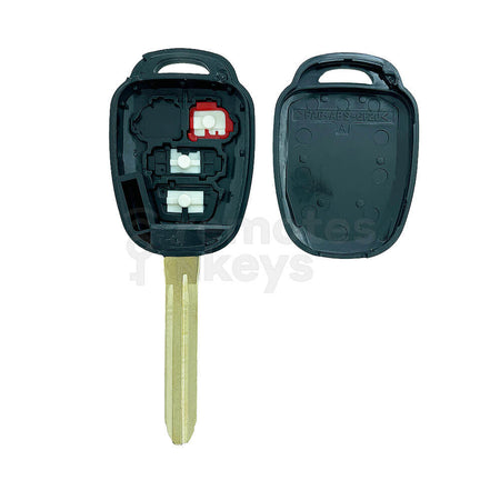 Toyota Rav4/Kluger 2014-2020 2+1 Buttons Remote Key Shell/Case TOY43 Blade