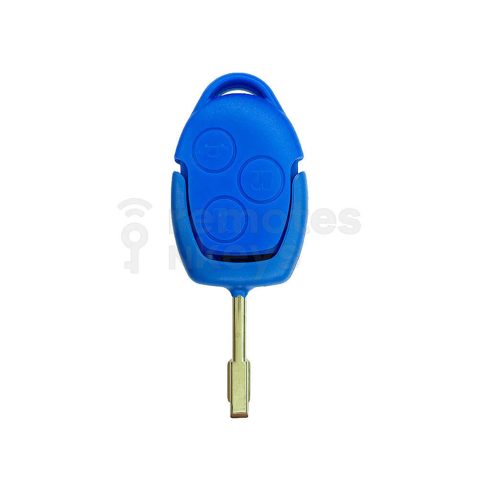 Ford Transit 2006-2014 3 Buttons Blue Remote Key Shell/Case FO21 Tibbe Blade