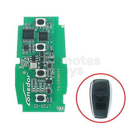 Lonsdor LT20-02 Universal Subaru Smart Remote Key PCB 4 Buttons