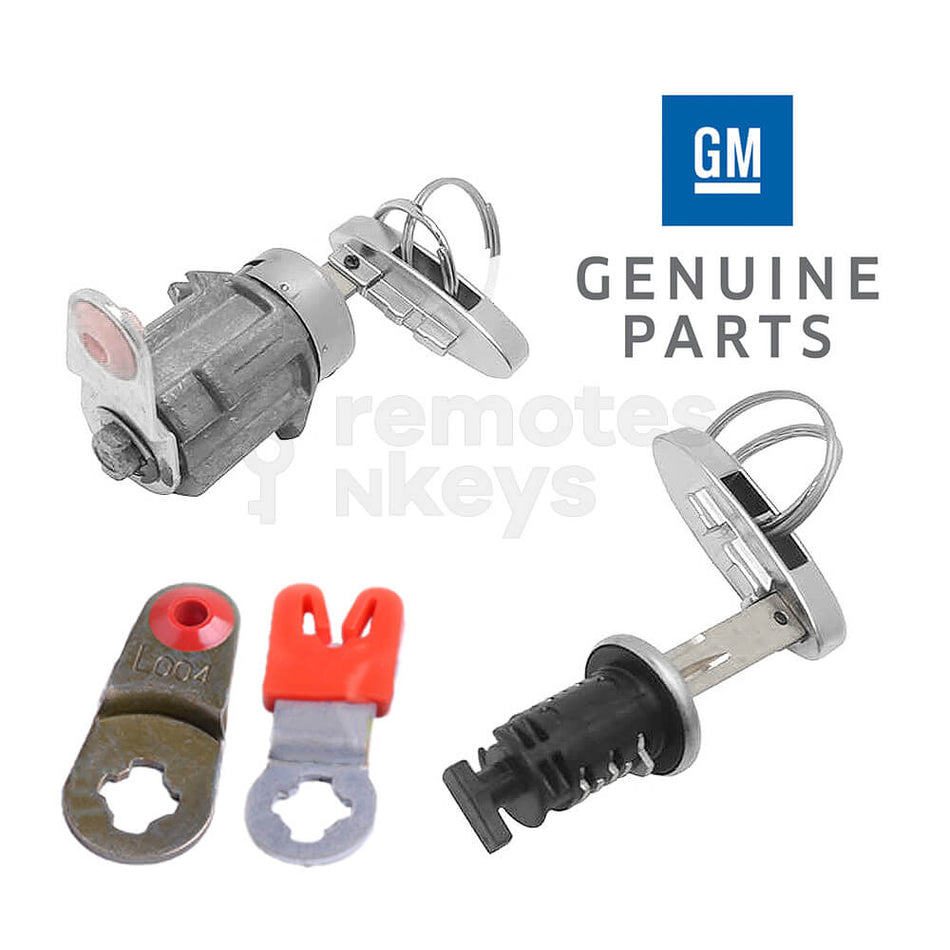 Holden Captiva/Cadillac CTS 2014-2018 Genuine Smart Key Door Lock Repair Kit GM 20766969 (Two Tail Pieces)