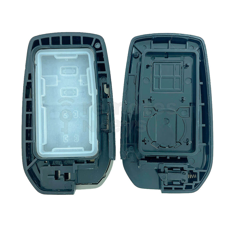 Toyota Hilux/ Land Cruiser XM38/KEYDIY 2+1 Buttons Smart Remote Key Shell/Case With TOY40 Emergency Blade