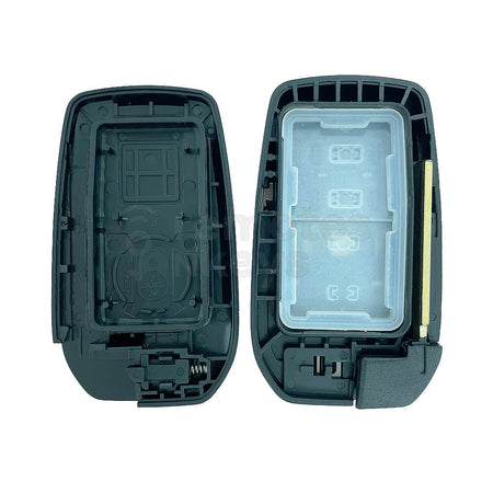 Toyota Land Cruiser/ Yaris Cross XM38/KEYDIY TB/ZB 2 Buttons Smart Remote Key Shell/Case With TOY40 Emergency Blade