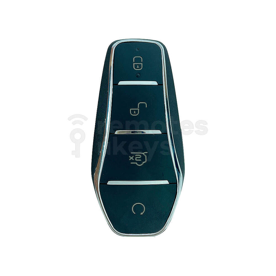BYD 4 Buttons Smart Remote Key Shell/Case With Emergency Blade