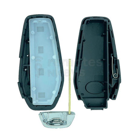 BYD 4 Buttons Smart Remote Key Shell/Case With Emergency Blade