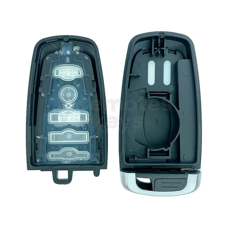 Ford Ranger 2 Buttons Smart Remote Key Shell/Case With HU101 Emergency Blade