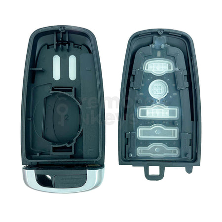 Ford Ranger/ Everest 3 Buttons Smart Remote Key Shell/Case With HU101 Emergency Blade
