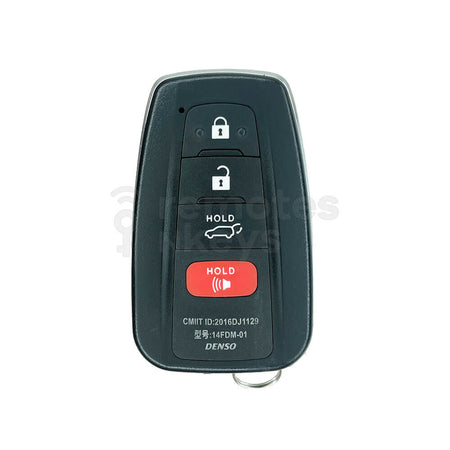 Toyota Kluger 2021-2023 Original 3+1 Buttons Smart Remote Key 8A 312/314MHz 8990H-0E160 Genuine Board Aftermarket Shell