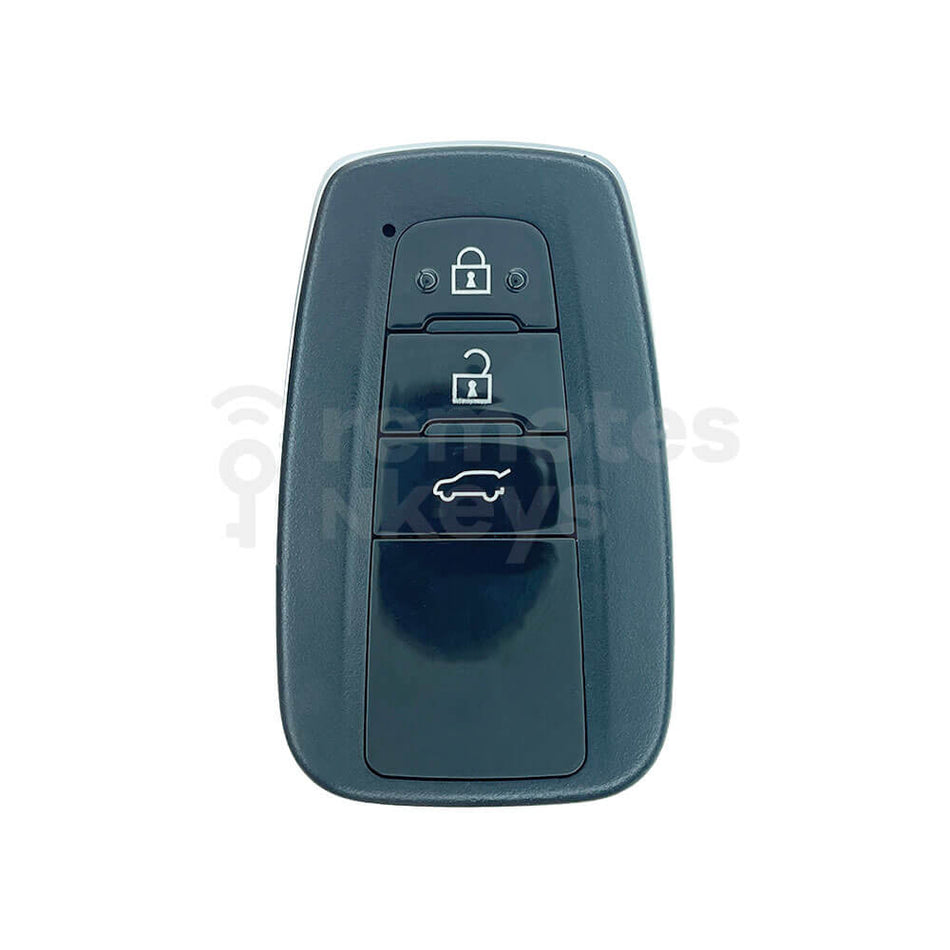 TOYOTA Rav4/Kluger 2019-2023 Original 3 Buttons Smart Remote Key 312/314MHz 8990H-42080 With Aftermarket Shell