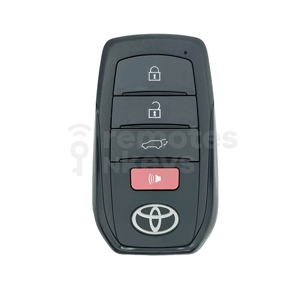 Toyota Land Cruiser 2022 Original 3+1 Buttons Smart Remote Key 8A 433/434MHz 8990H-60530 FCC ID: B3N2K2R