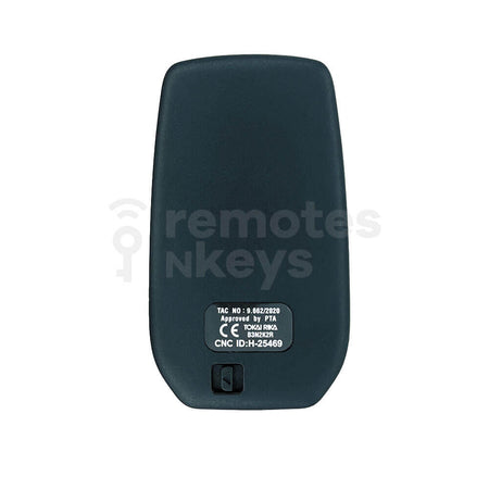 Toyota Land Cruiser 2022 Original 3+1 Buttons Smart Remote Key 8A 433/434MHz 8990H-60530 FCC ID: B3N2K2R