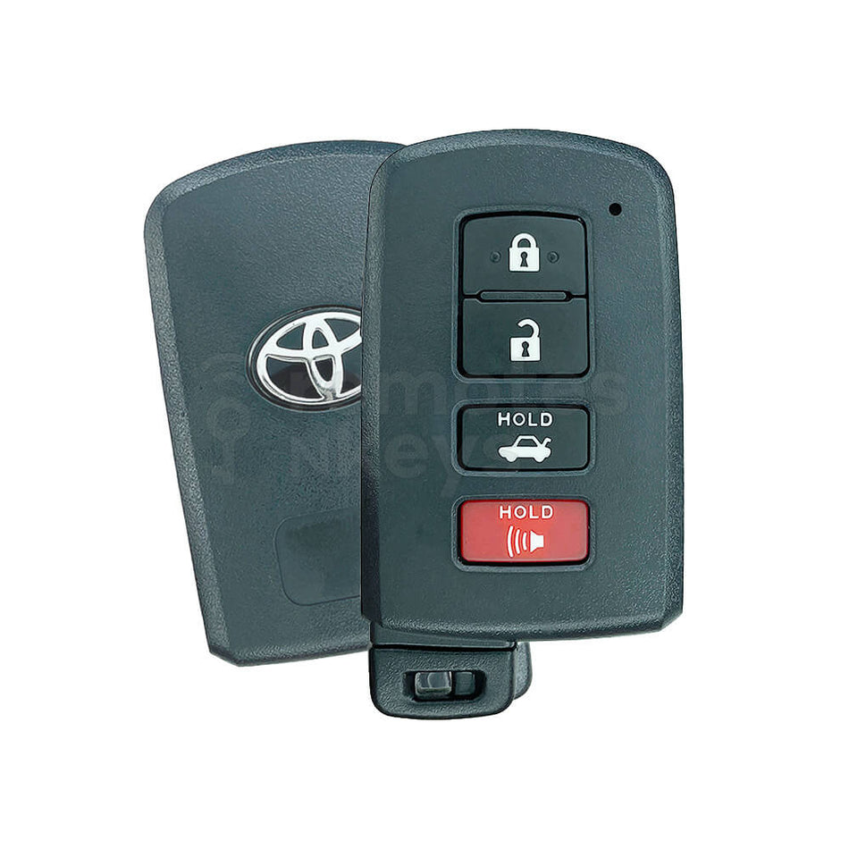 Toyota Camry 2012-2017 Original 4 Buttons Smart/Prox Remote Key 312/314MHz 89904-33450 (Genuine Board/Aftermarket Shell)