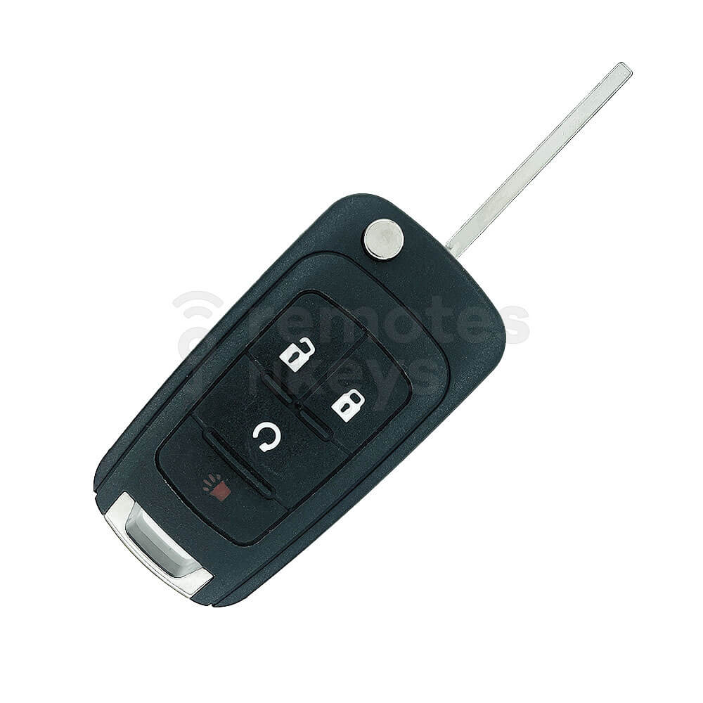 Holden Commodore/Ute 2013-2017 3+1 Buttons Flip Remote Key With Remote Start ID46 433MHz
