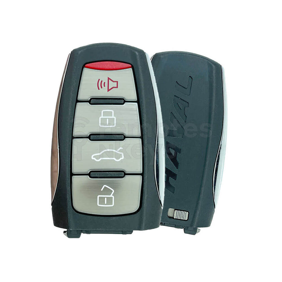 Haval Jolion 2020-2024 Original 4 Buttons Smart Remote Key 4A 433MHz 3608700XSW04A (Haval Old Logo)